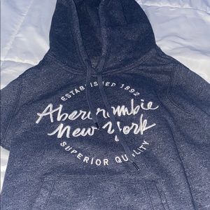 navy blue sweatshirt